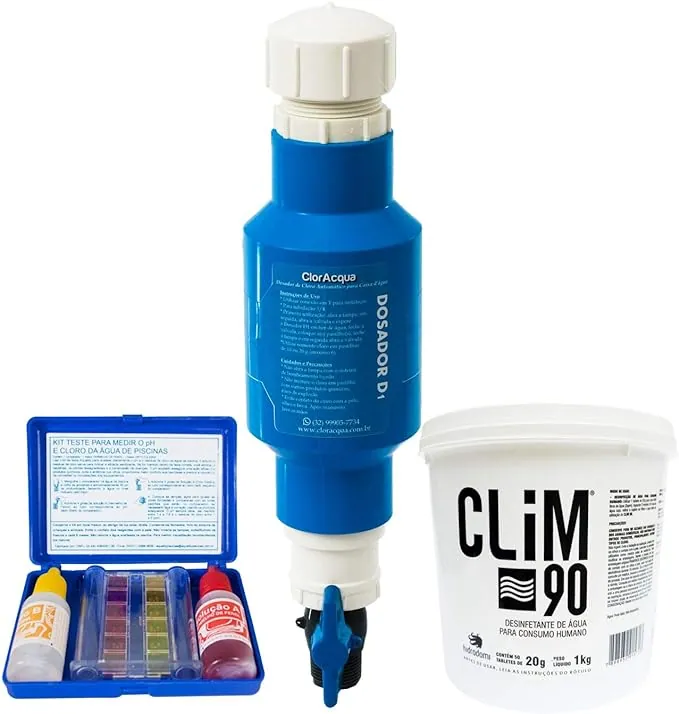 kit para análise de água para poço